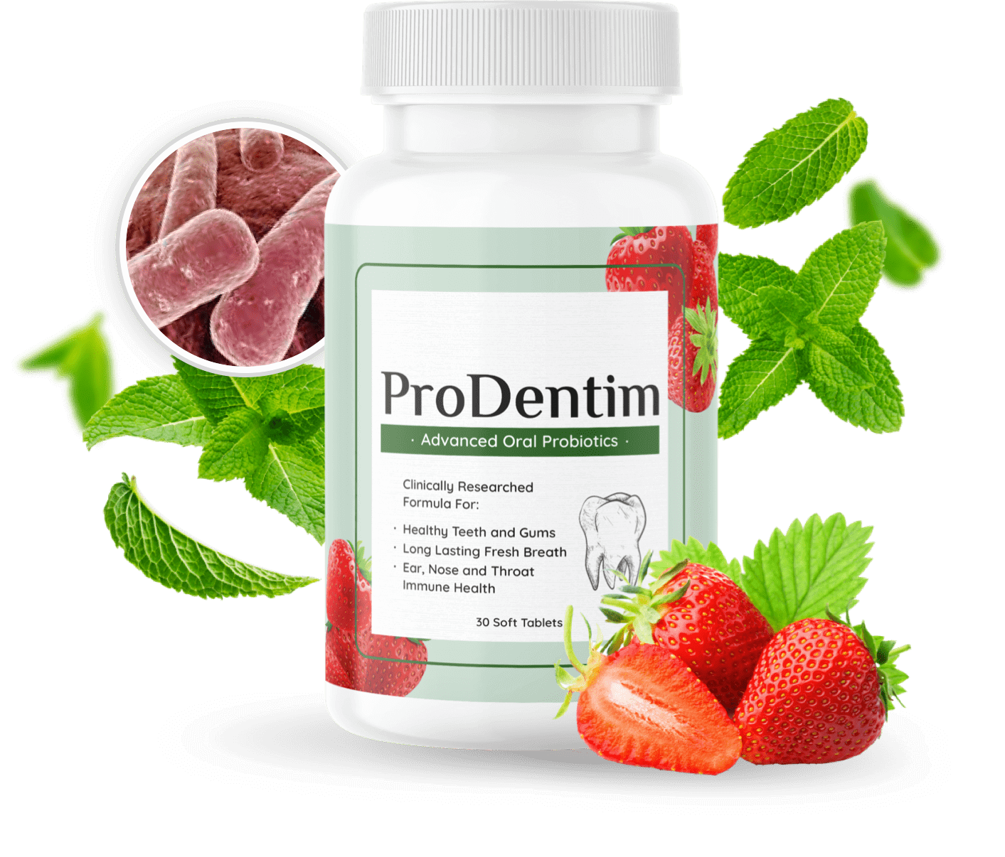 ProDentim official oral probiotic bottle
